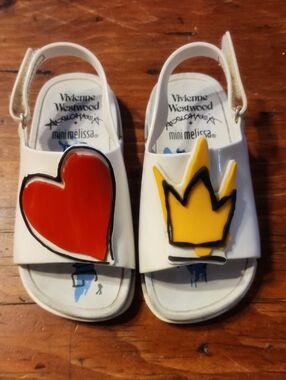 Vivianne Westwood x Mini Melissa Anglomania Toddler Sandals